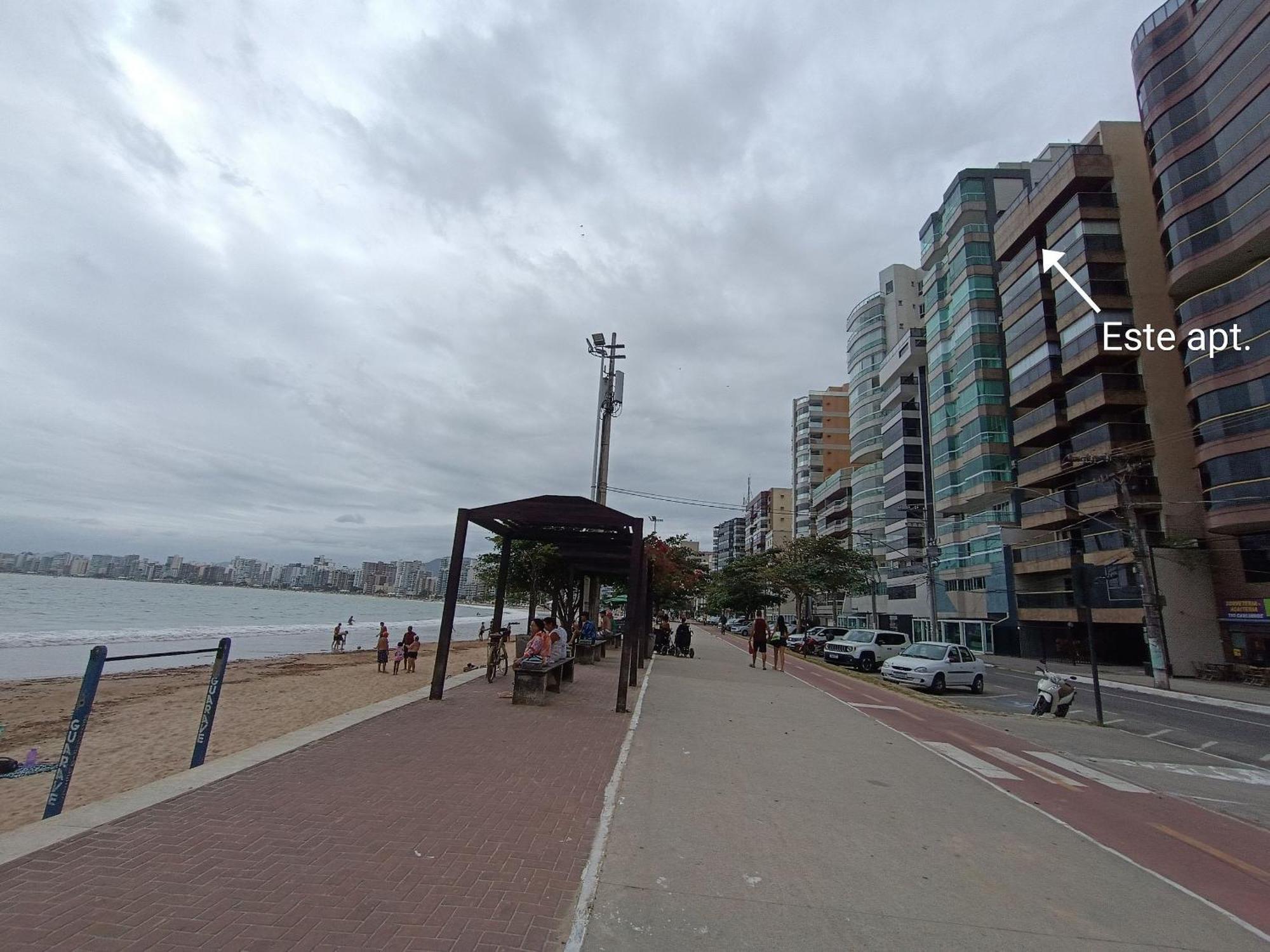 Do Morro - Apt. Canto Nobre, Frente Total O Mar, 4 Quartos 1 Vaga De Garagem, 2 Banheiros
