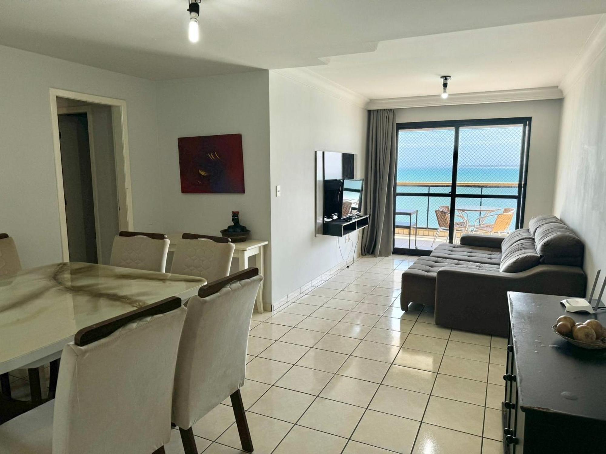 Apartment Do Morro - Apt. Canto Nobre, Frente Total O Mar, 4 Quartos 1 Vaga De Garagem, 2 Banheiros